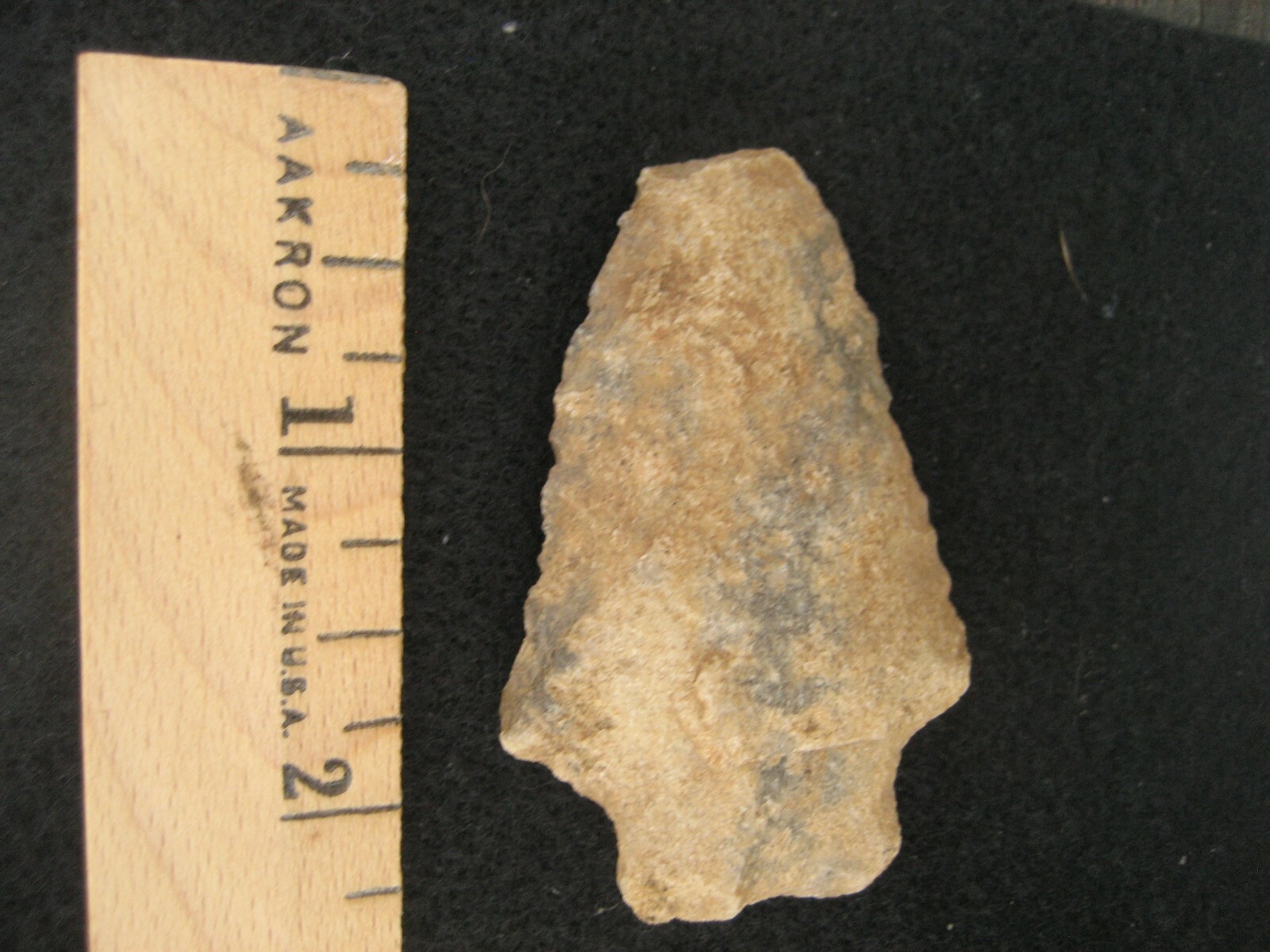 Native American Arrowhead (2 1/4") North Carolina W/COA