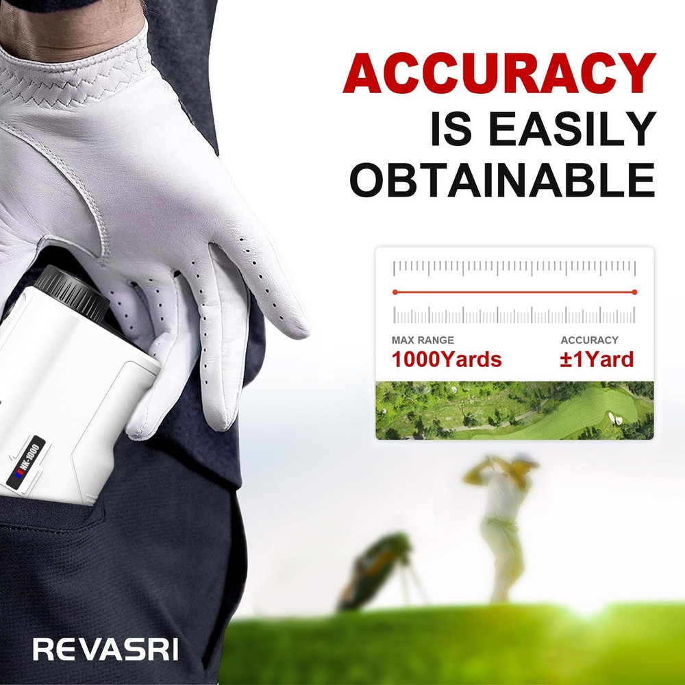 Golf Rangefinder with Slope and Pin Lock Vibration External Slope Switch for