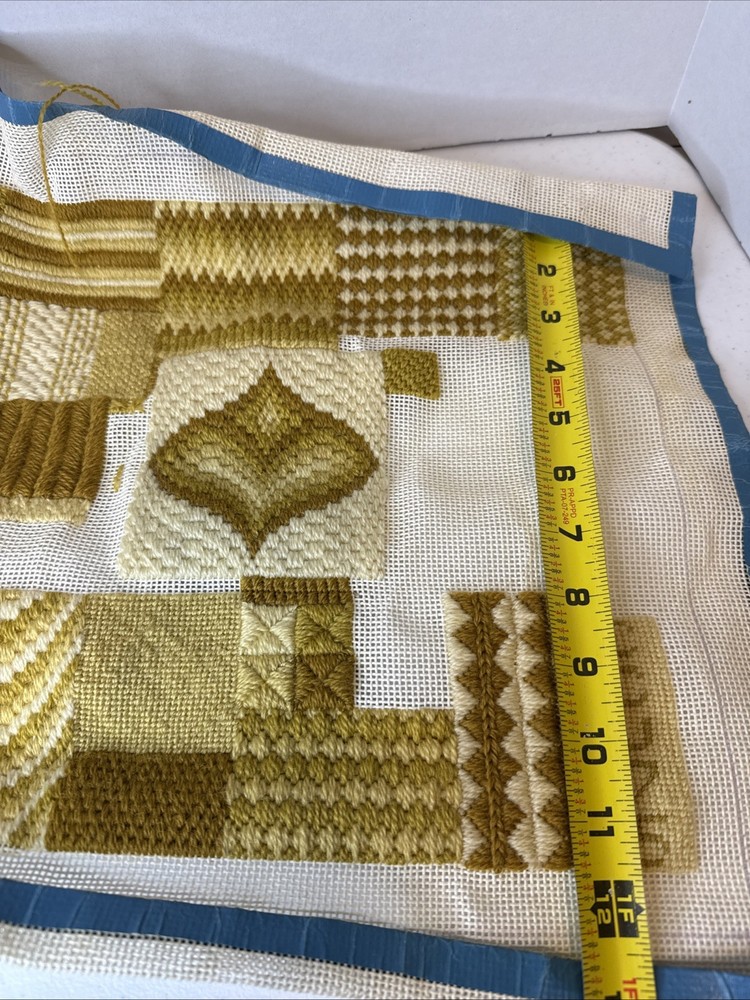 Unfinished Vintage Needle Point Set 👀🔥
