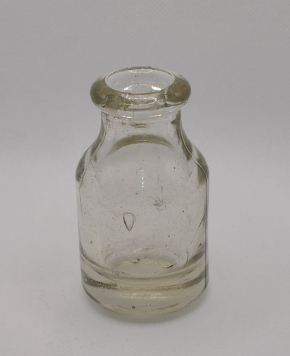 Round Clear Bottle