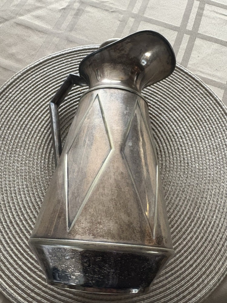 Crescent Silver Vintage Coffee Carafe