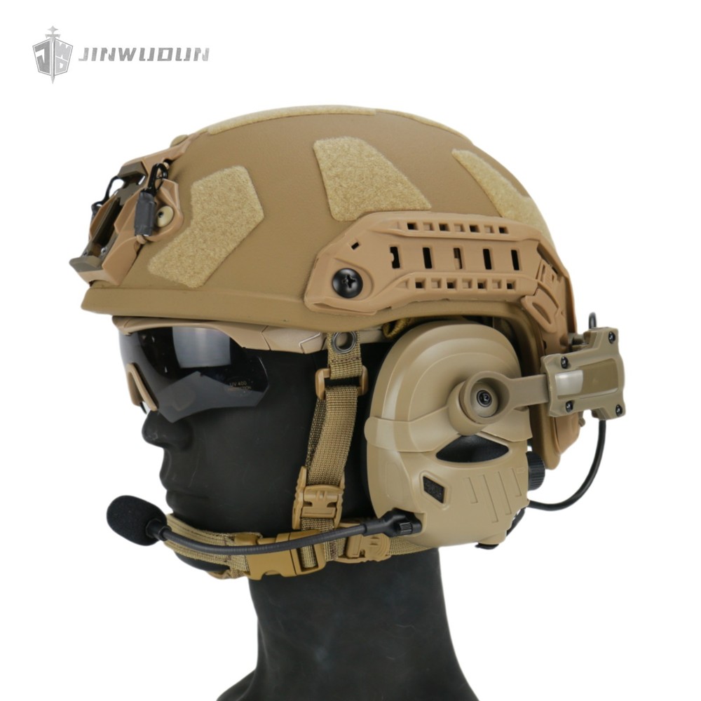 P30 tactical headset with noise cancellation and pickup function