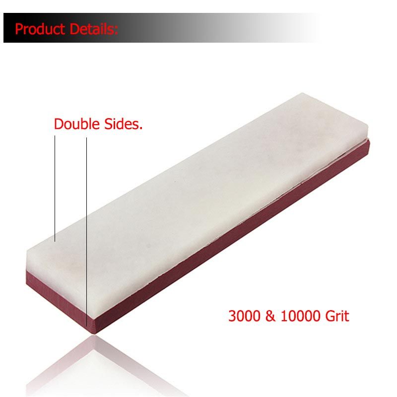 10000# 3000# Grit Knife Razor Sharpening Stone Whetstone Polishing Tool Two Side