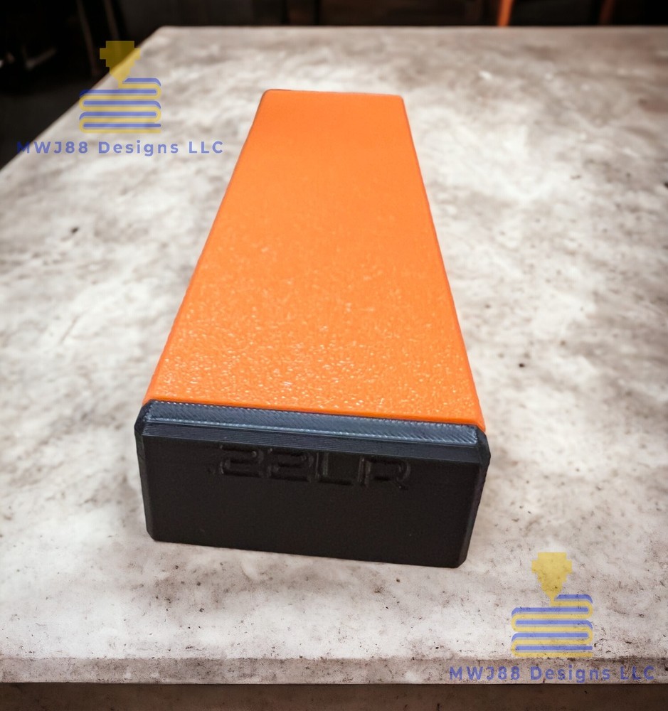 Multi Color Sliding .22lr Ammo Storage Box Case - 100rd Round - Multiple Colors!