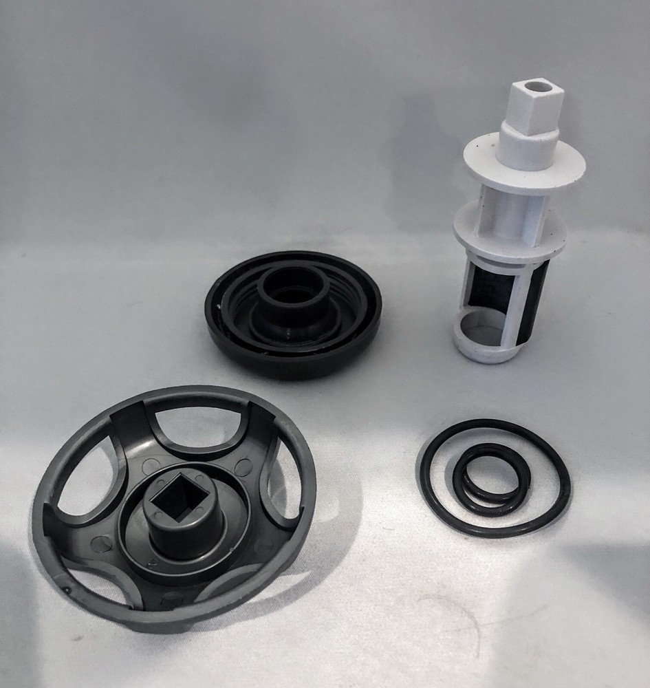 Maax Spas Open/Close Small Valve 5 Spoke Handle Graphite -suggested Replacement