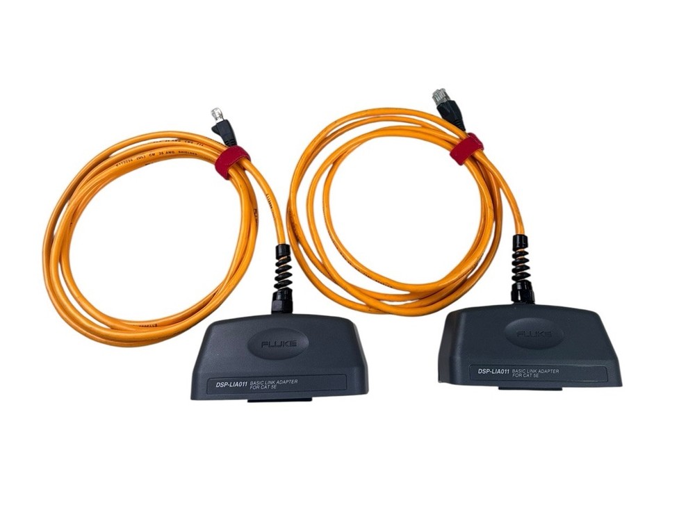 Fluke DSP-LIA011 Basic Link Adapter Set for CAT 5E