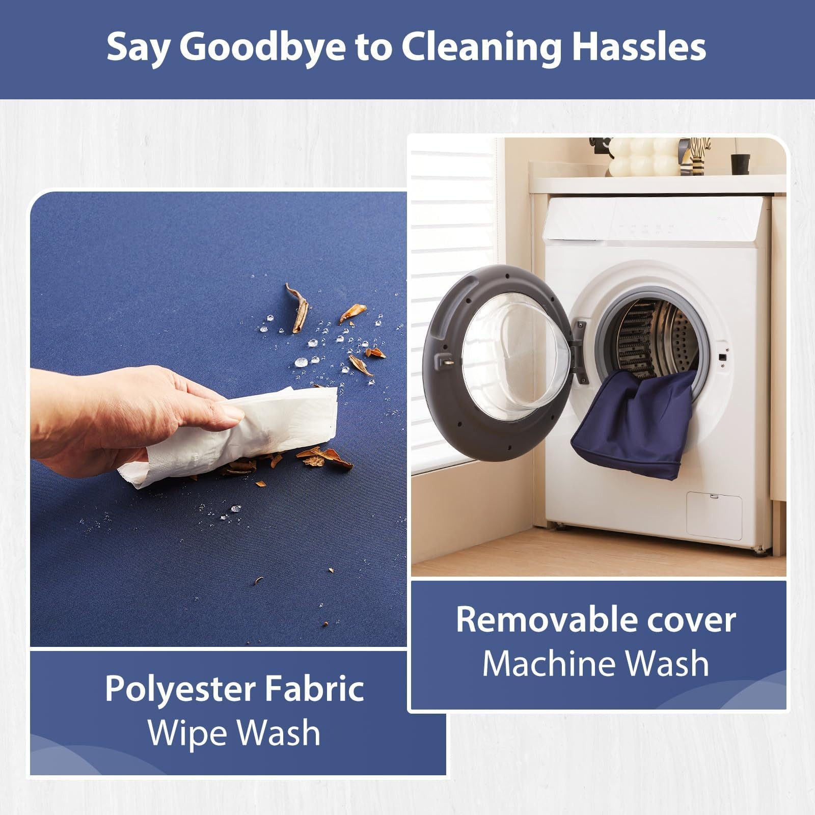 Outdoor Chair Cushions Set , Waterproof Patio Chair Cushion 22 x 22 x 3 inch