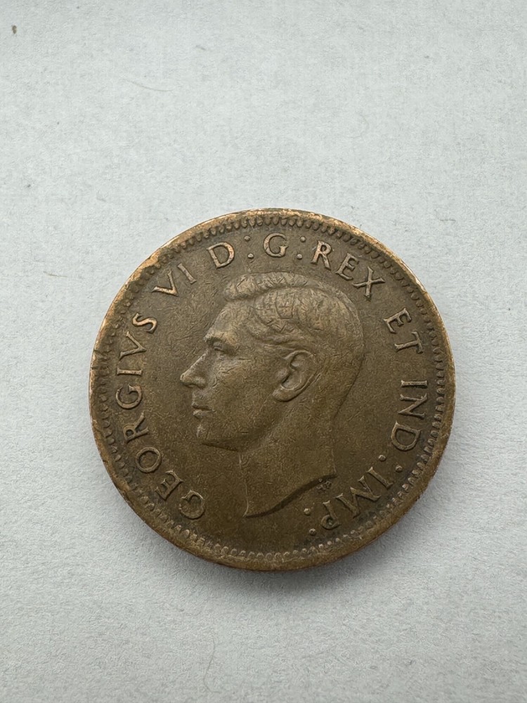 1940 King George Canadian Cent