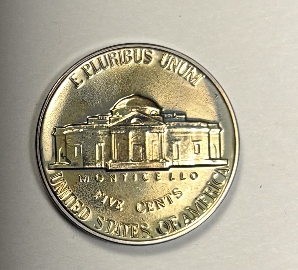 1962 5C (Proof) Jefferson Nickel Raw
