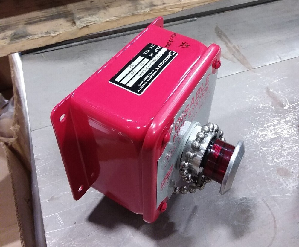 Generic Meggitt Safety System Disable Fire System Box