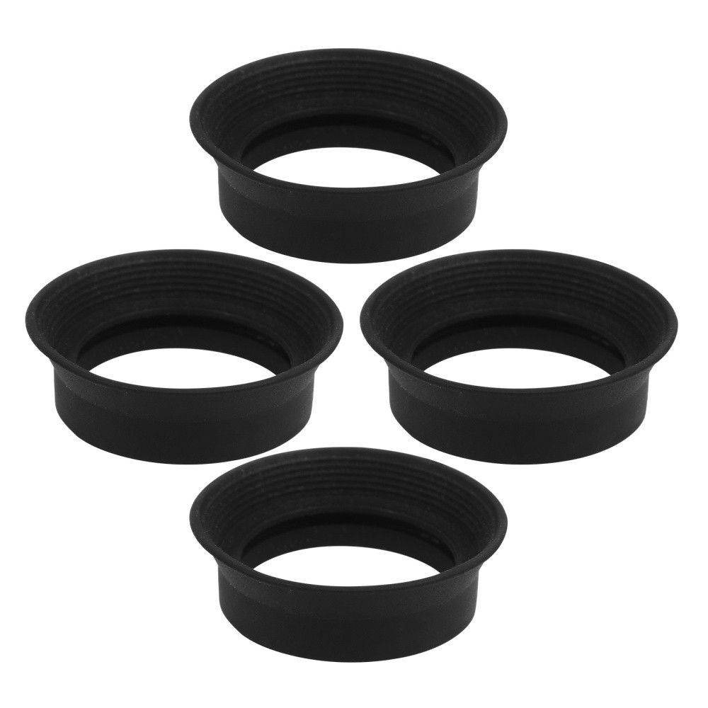 4 Pcs Astronomical Telescope Mask Eyepiece Cup for Dissecting Microscope