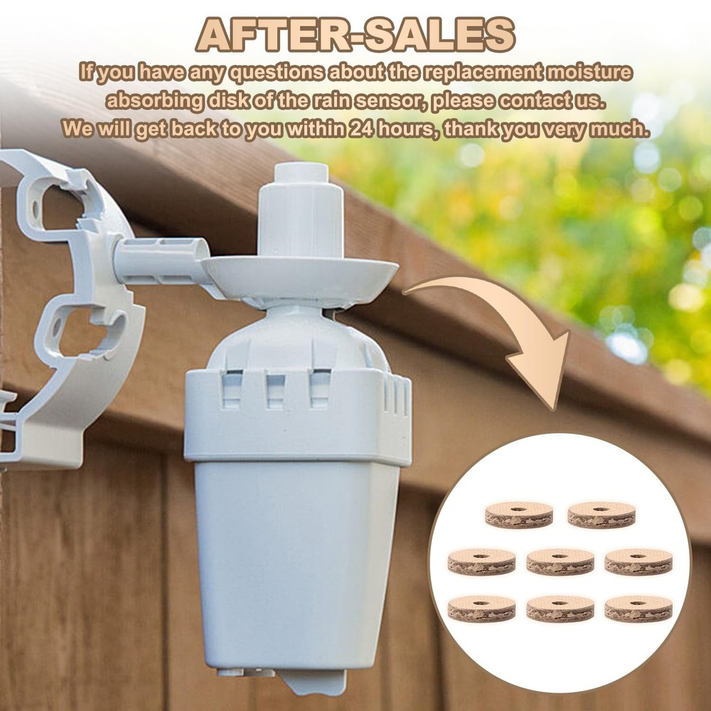 Aulpq Rain Sensor Hygroscopic Discs Replacement - fix, Fit