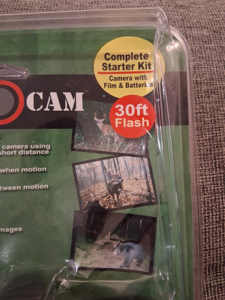 Stealth Cam Motion Detector Scouting & Security Camera Complete Starter Kit New