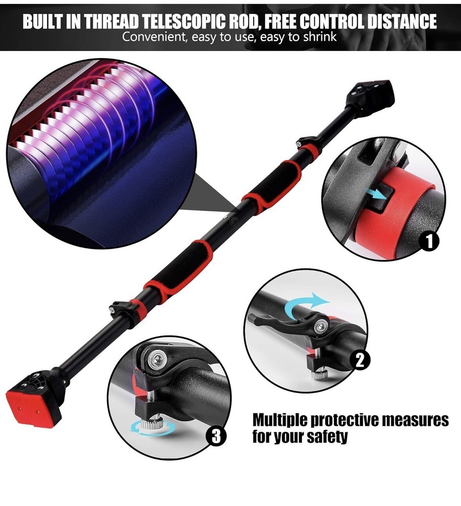 LaForie Adjustable Pull Up Bar For Doorway