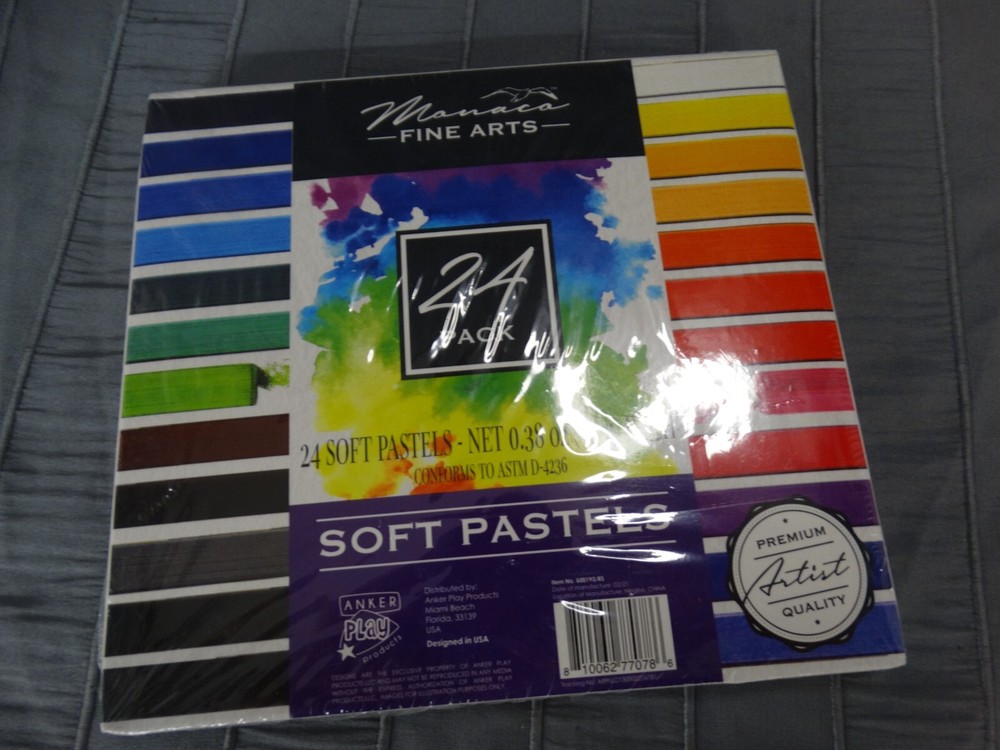Monoco Fine Arts Soft Pastel 24 Pack