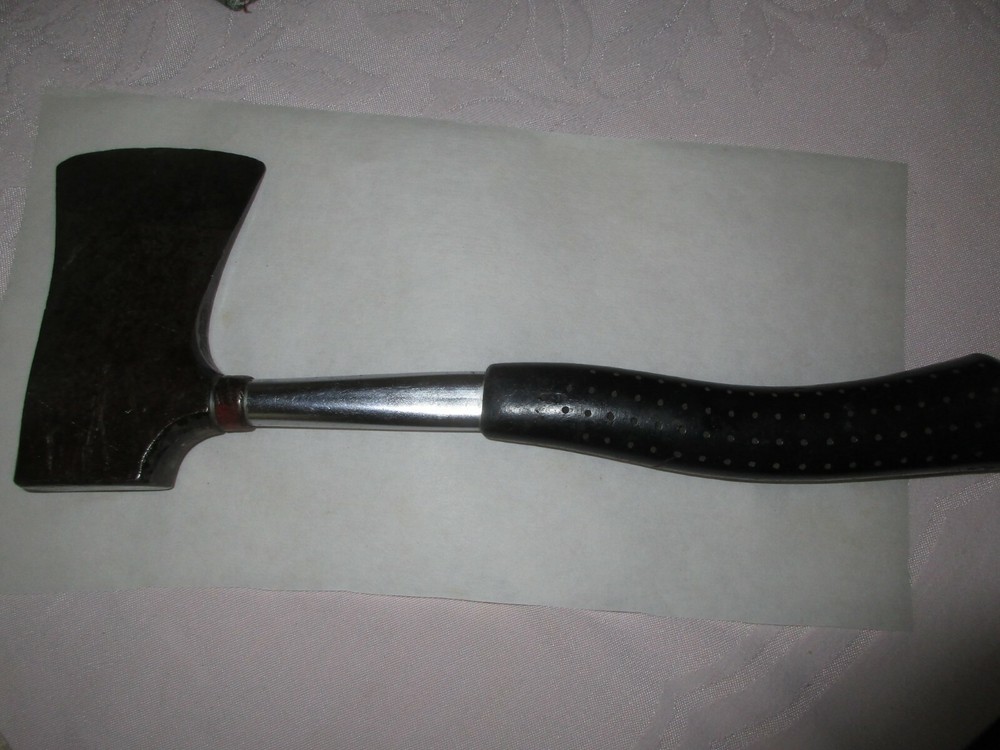 Vintage Camp Hatchet - Rubber coated Handle