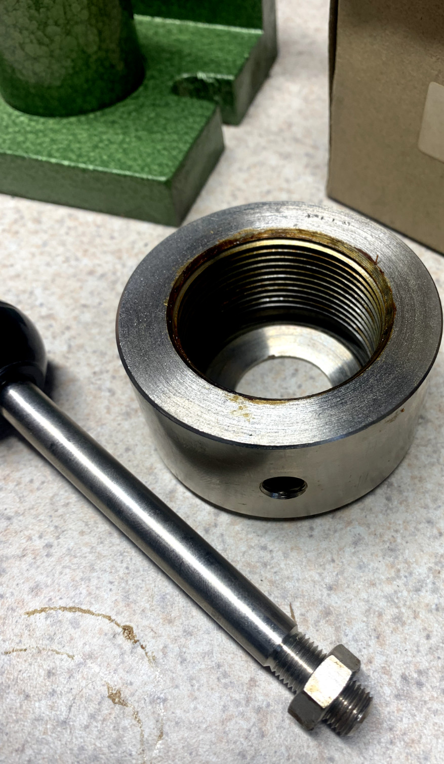 Machinist Tool: Horizontal/Vertical 5C Collet Holder Fixture (NOS) Germany