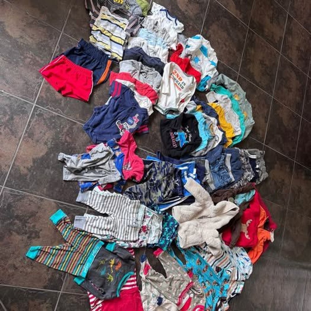 Newborn / 0-3 months boy 55+ piece bundle