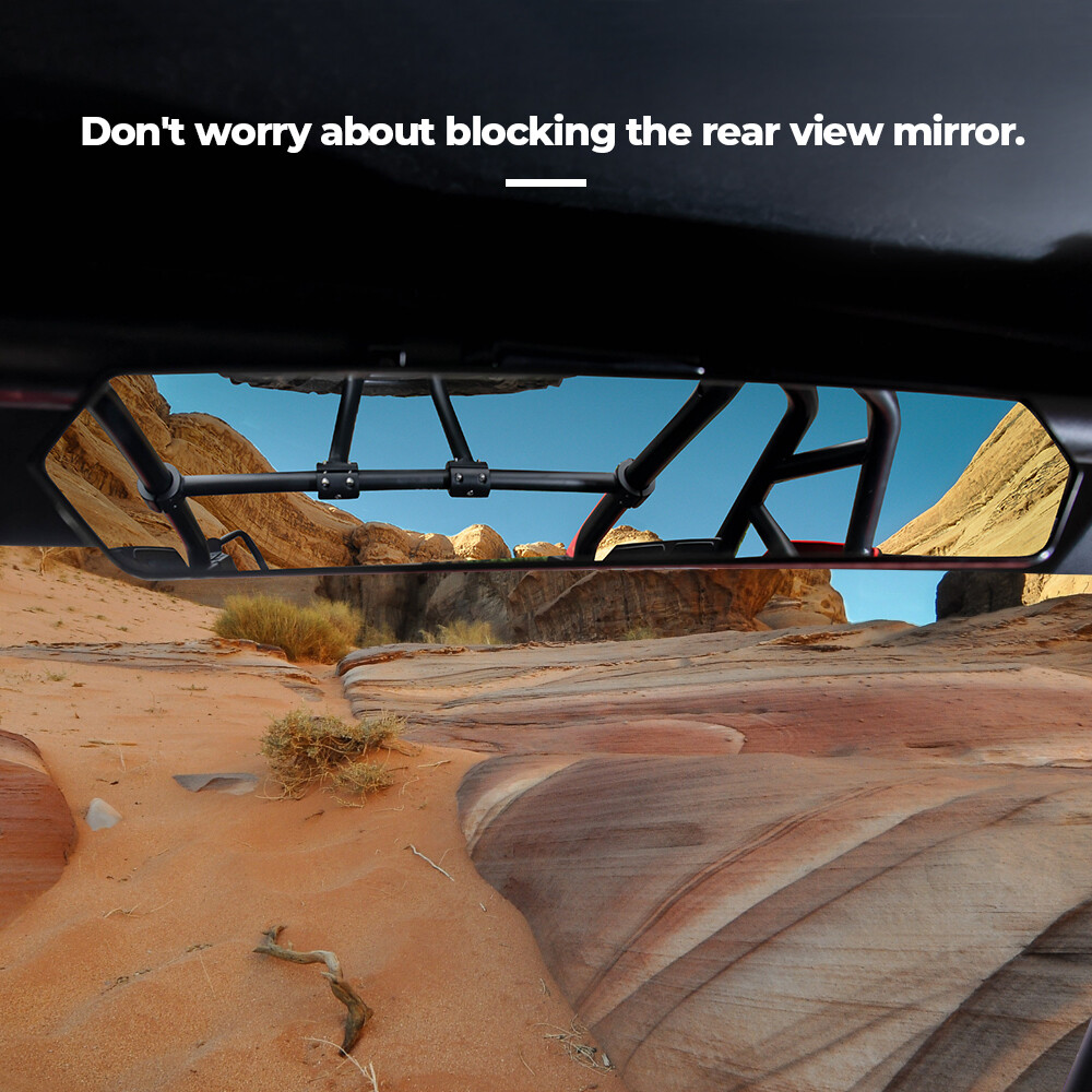 KEMIMOTO Spare Tire Carrier Mount Rack for Polaris RZR PRO XP 2020-24 2 / 4 Door