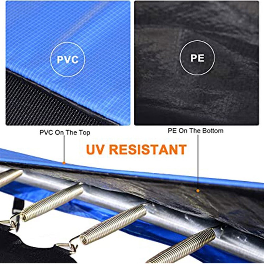 8/10/12/14/15/16FT Trampoline Replacement Safety Pad Universal Trampoline Cover