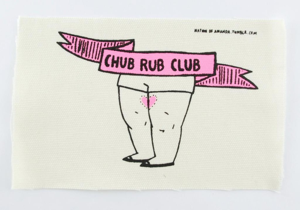 CHUB RUB CLUB PATCH BY SILVER SPROCKET