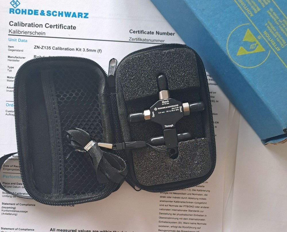 R&S ZN-Z135 SOLT calkit