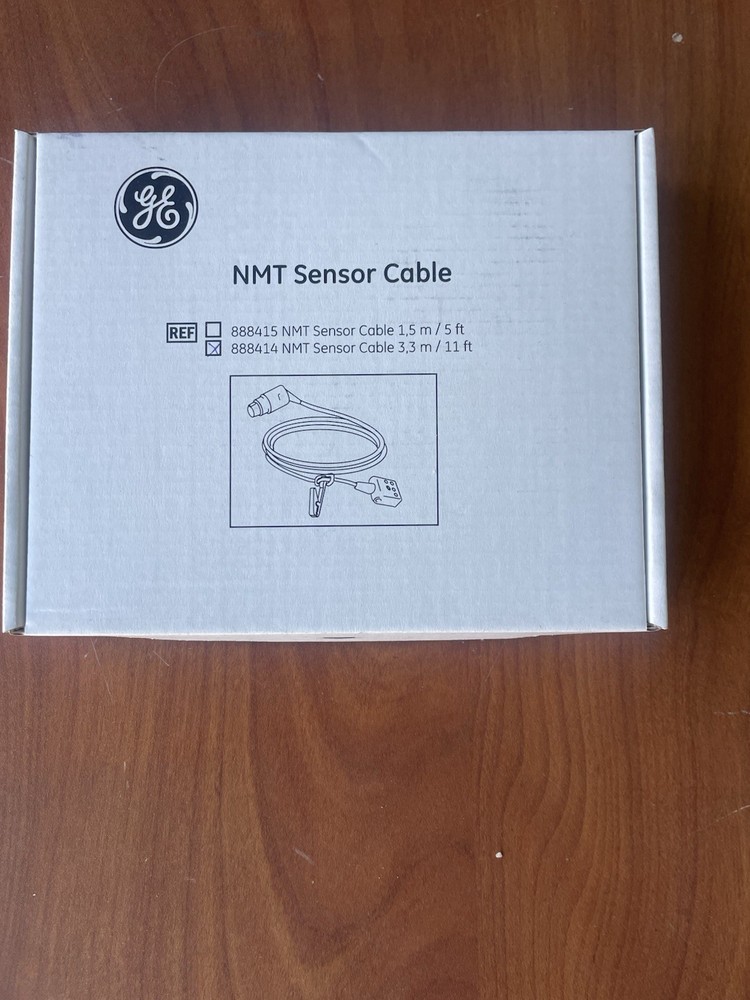 GE 888414 NMT Sensor Cable, 3.3/11ft, New