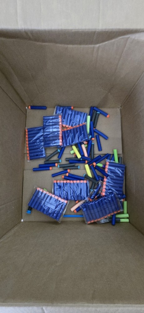 Nerf Blaster Lot w/ Darts & Targets Mixed Models Tested Working Bundle