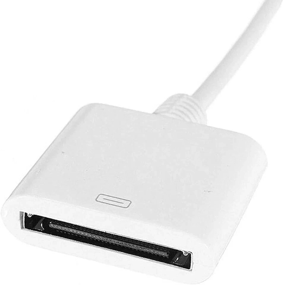 for Apple 30pin Female to USB 3.1 Type-C USB-C Sync Data Charging Adapter Cab...