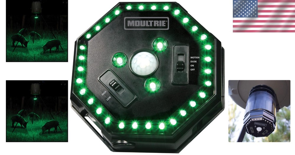 Multi-Mode Feeder Hog Light with 35 Bright LEDs - Perfect for Night Adventures