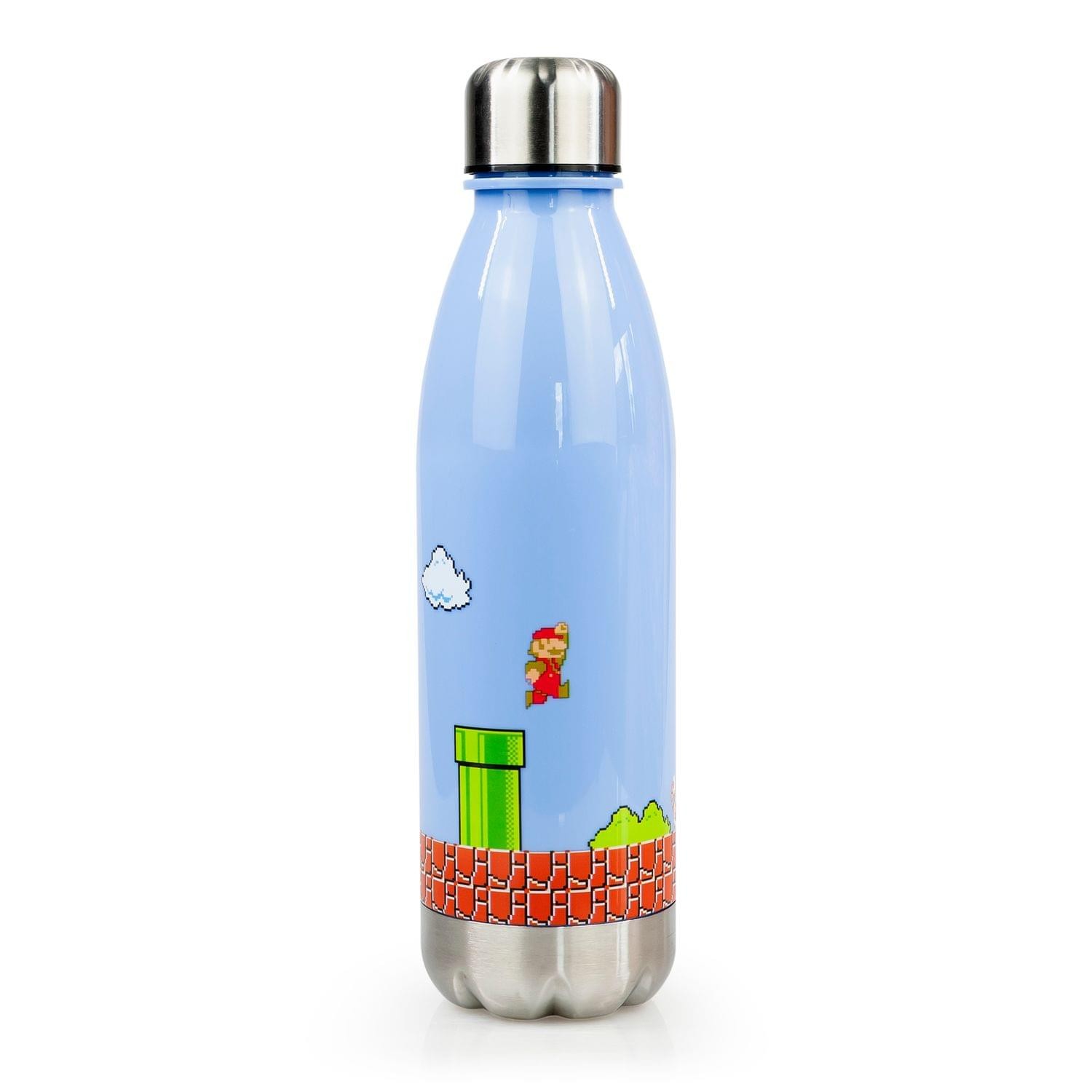 Super Mario Bros Water Bottle | 17 oz | Mario Collectibles