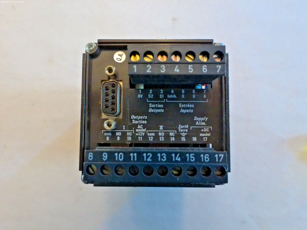SYRELEC 13026 PROGRAMMABLE COUNTER 120V