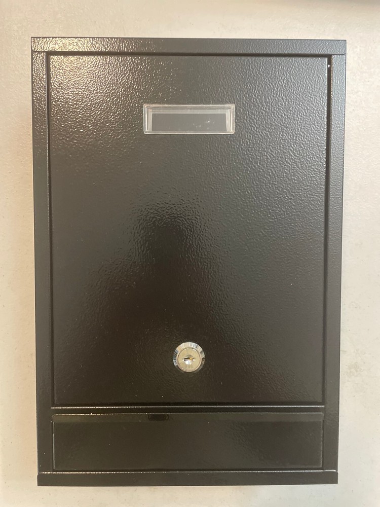 KYODOLED Security Key Lock Mail Box Outdoo large Wall Mount Open box