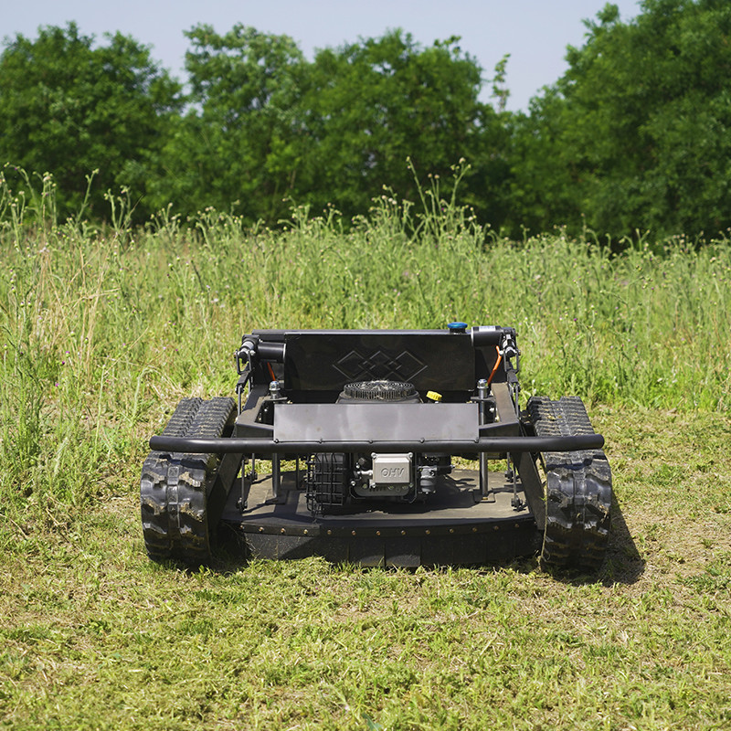 Remote Control Gasoline Lawn Mower All Terrain Outdoor Off-Road Reclamation