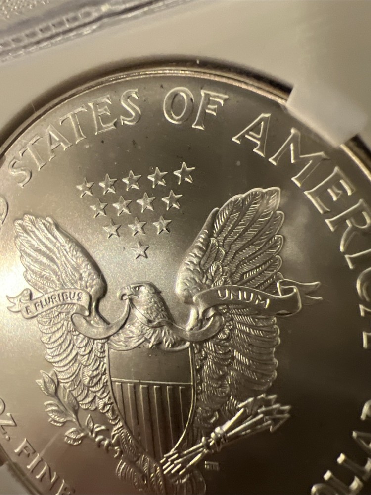 1996 SILVER EAGLE Coin Highest Grade