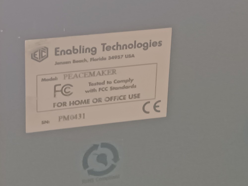 Enabling Technologies Peacemaker Braille Embosser/Printer Acoustic Enclosure