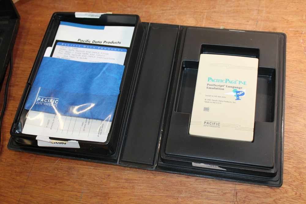 Vintage HP Laserjet II Printer Postscript Emulation Cartridge Incomplete Disk