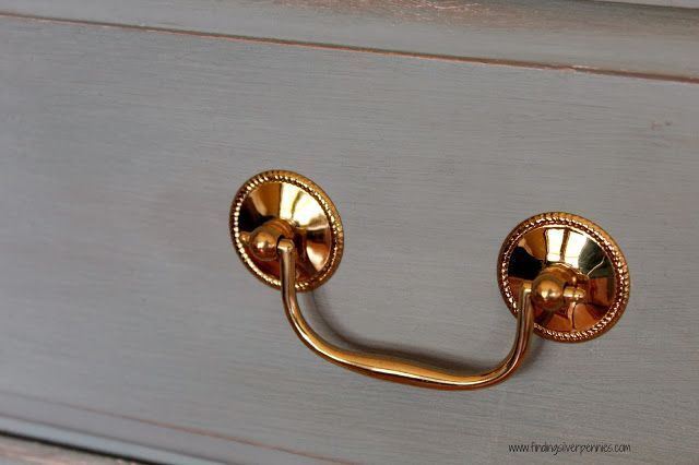 3" Sheraton Rope Design Bail Pull Solid Brass