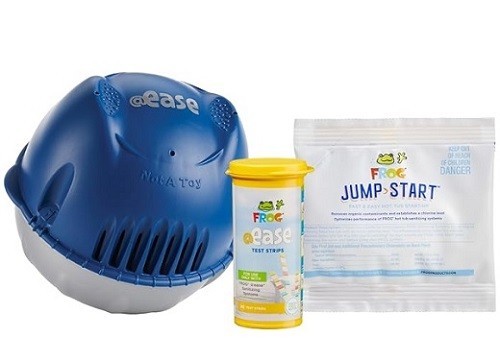 FROG @Ease Floating System for Hot Tubs Sanitizing Minerals & SmartChlor Technol