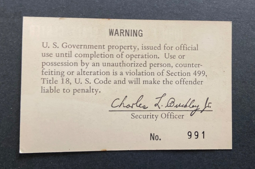 Original NASA (8) Item Mixed Apollo Soyuz Lot - Includes (3) Access Badges