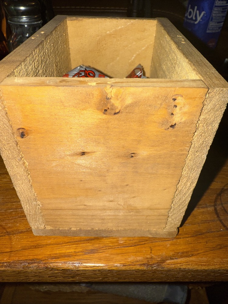 Daisy BB Wood Storage Box With 12 Pack Quick Silver 152 BB And A Partial Opened