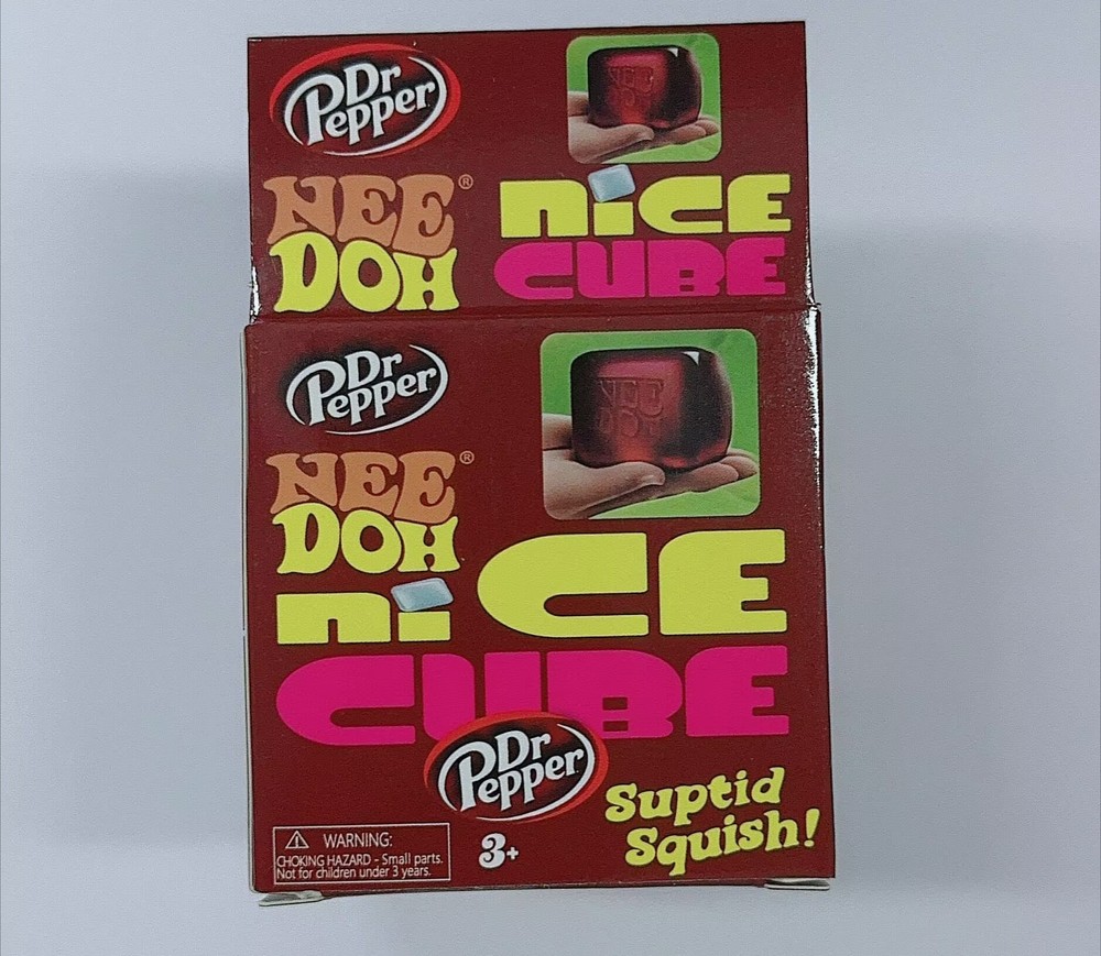Needoh Limited Edition Dr Pepper Nice Cube Suptid Squish US