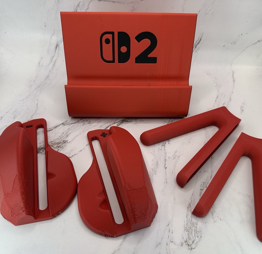 Nintendo Switch 2 Accessory Bundle L&R Mice Joy-Con Grips, Dock Stand