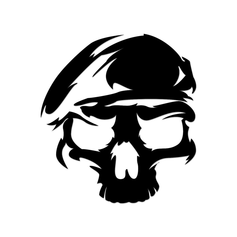 Army Ranger Skull Sticker Decal Die Cut