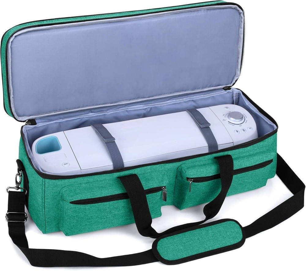 Heavy-Duty Nylon Double-Layer Bag for Cricut Explore Air & Maker - Green