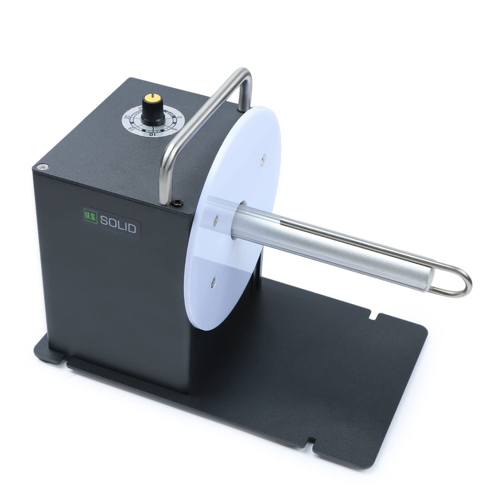 U.S. Solid Automatic Label Rewinder 5.43 in Roll Diameter 3.15 in Width