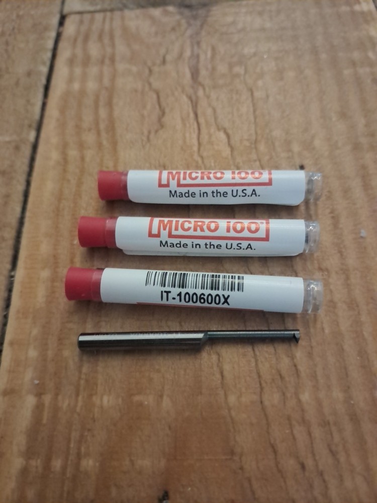 3 New! Micro 100 IT-100600x Solid Carbide Precision UN Threading Tool