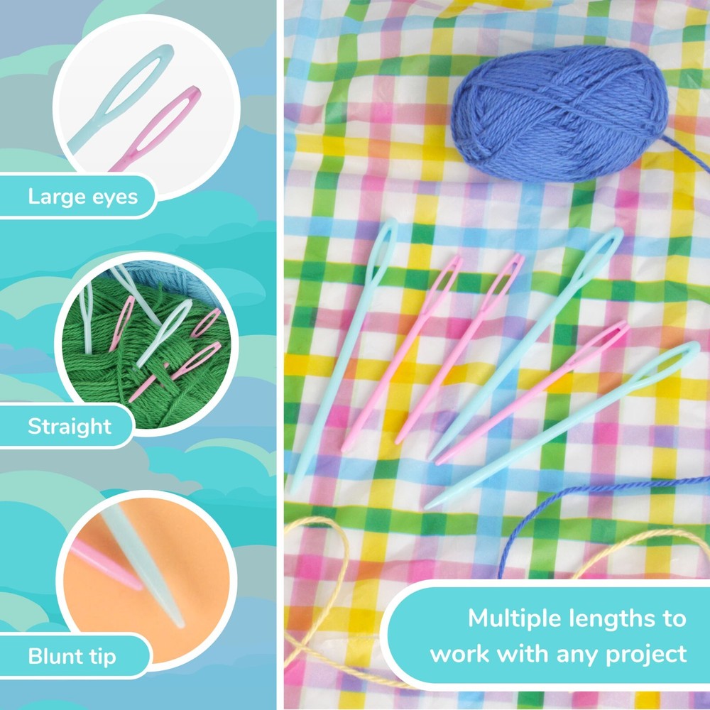 JubileeYarn Plastic Darning Needle Set