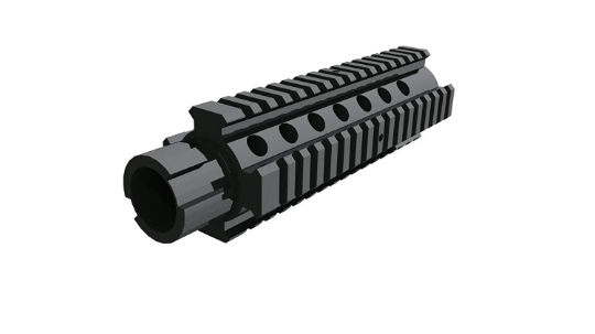 3D Printed M4 Barrel Extension for Nerf Models