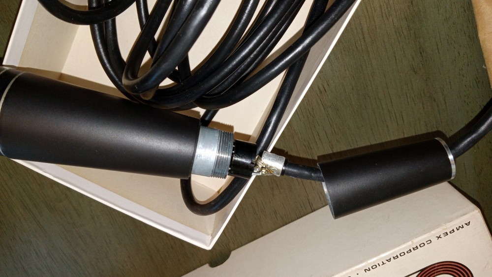 Ampex Model 3001 Microphone looks hardly used